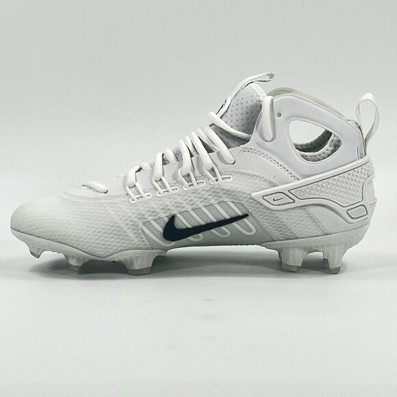Nike Huarache 9 Elite LAX \'White Black\' FD0088-101 Lacrosse Cleats Multi Size